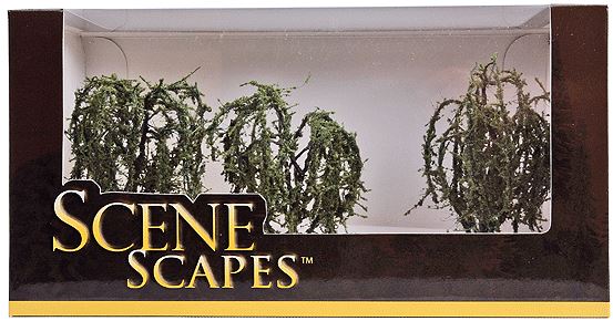 Bachmann Trains Scenescapes Willow Trees, 3-3.5" (3) - BAC32014