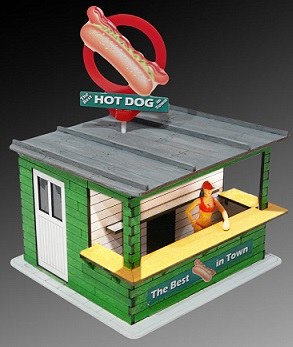 Bachmann Trains HOT DOG STAND W/LIGHT - BAC39204