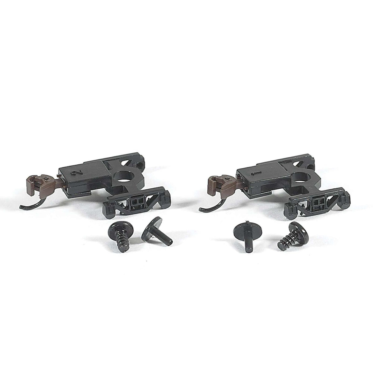 Bachmann N Freight Trucks Less Wheels 12 Pairs -- Friction Bearing - BAC42534