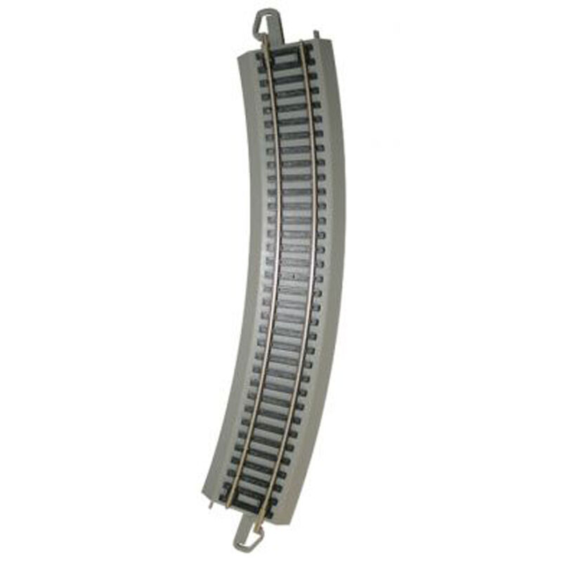 Bachmann Trains HO Bulk E-Z Track(R) w/Nickel Silver Rail -- 18" Radius Curve pkg(1) - BAC44580
