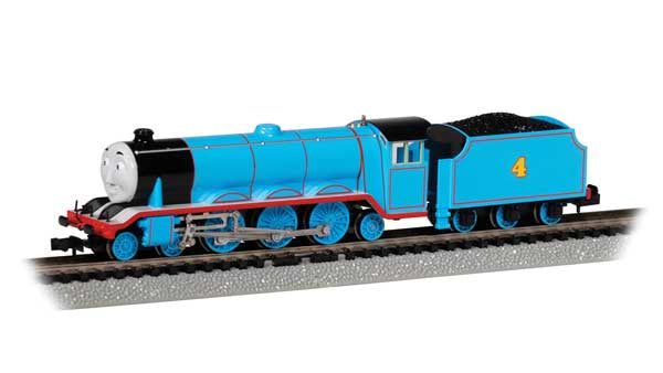 Bachmann N Thomas & Friends(TM) -- Gordon the Express Engine #4 (blue, red, black, white)