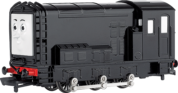 Bachmann Trains Diesel Engine - Thomas & Friends(TM) -- Black w/White Face - BAC58802
