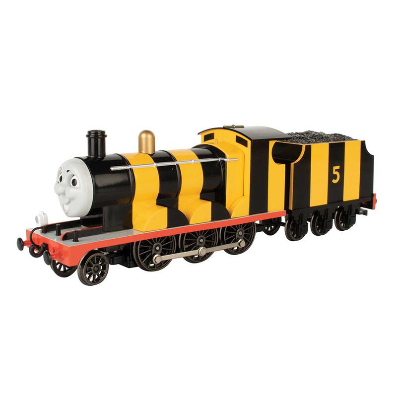 Bachmann Trains Thomas & Friends(TM) - Standard DC -- James #5 (Busy Bee Scheme; yellow, black) - BAC58821