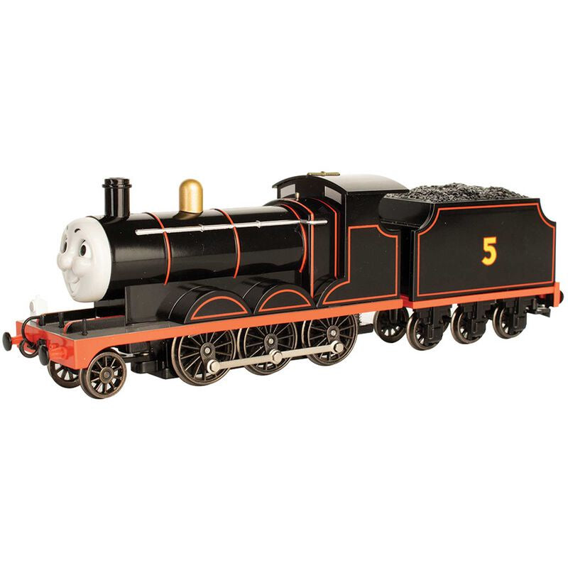 Bachmann HO Thomas and Friends(TM) - Standard DC -- Origin James #5 (black, red)