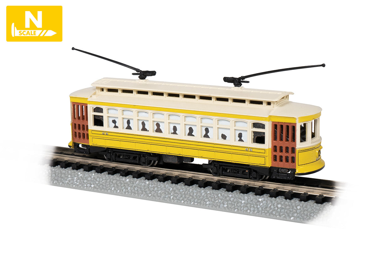 Bachmann Trains N BRILL TROLLEY - LOWELL #4131 - BAC61088