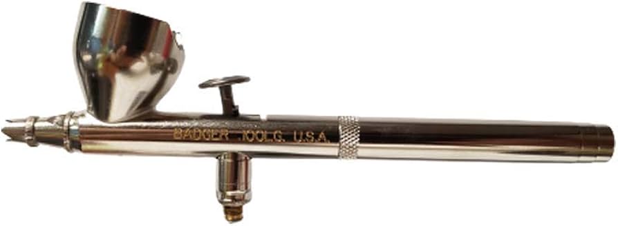 Badger Airbrush Gravity Feed Medium Head Airbrush, Large Cup (LG Airbrush) - BAD1006