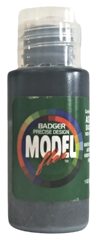 Badger Airbrush Modelflex Paint - 1oz -- Weathered Black