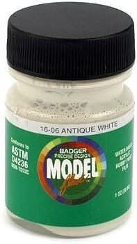Badger Airbrush Modelflex Paint - 1oz -- Antique White