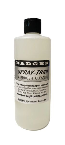 Badger Airbrush SPRAY-THRU AIRBRUSH CLEANER 32OZ - BADSTC032