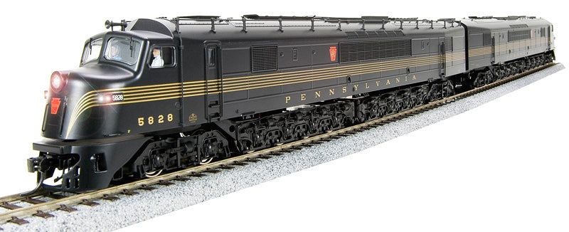 Broadway Limited HO Centipede w/DCC & Paragon 4,PRR #5830A1/#5830A2 - BLI2500