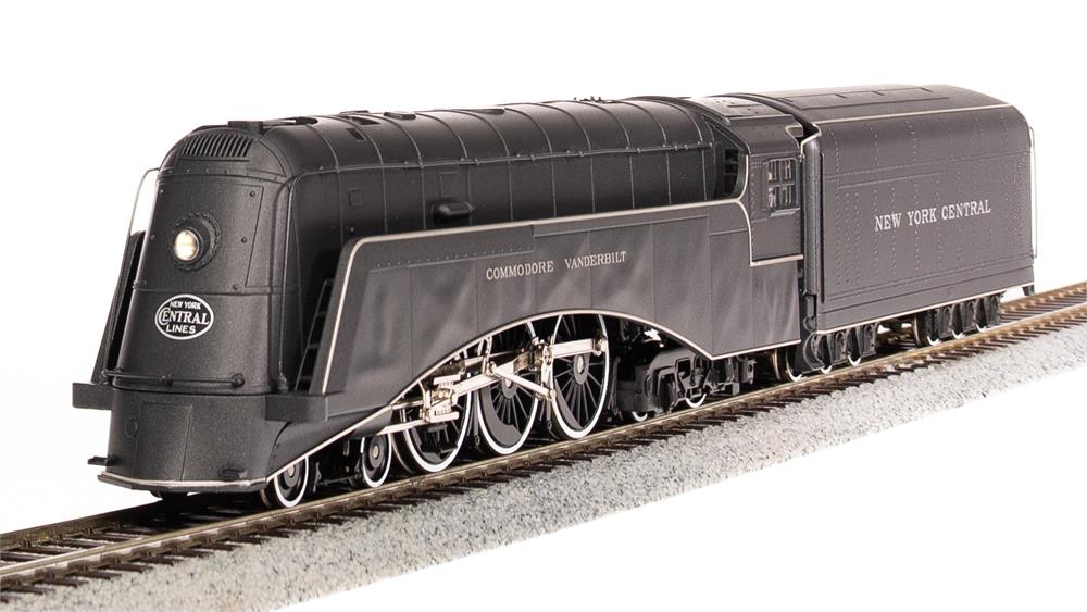Broadway Limited Streamlined 4-6-4 Hudson w/Spoked Drivers - Sound and DCC - Paragon4 -- New York Central #5344 Commodore Vanderbilt (black) - BLI2840