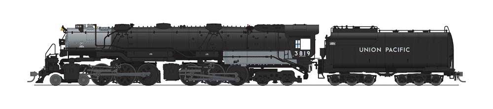 Broadway Limited UP Early Challenger (CSA-2), #3829, Post-1947, As-Delivered Front Engine, Paragon4 Sound/DC/DCC, Smoke, HO - BLI4802