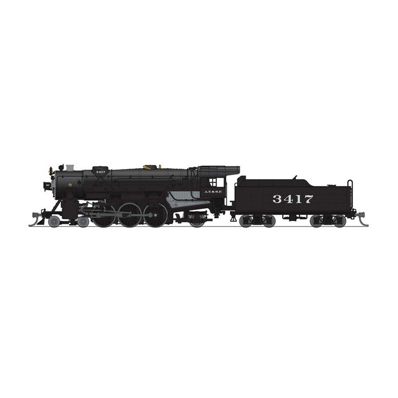 Broadway Limited N Paragon3 USRA Heavy Pacific 4-6-2, ATSF #3417 - BLI6223