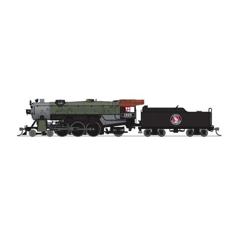 Broadway Limited N Paragon3 USRA Heavy Pacific 4-6-2, GN #1355 - BLI6227