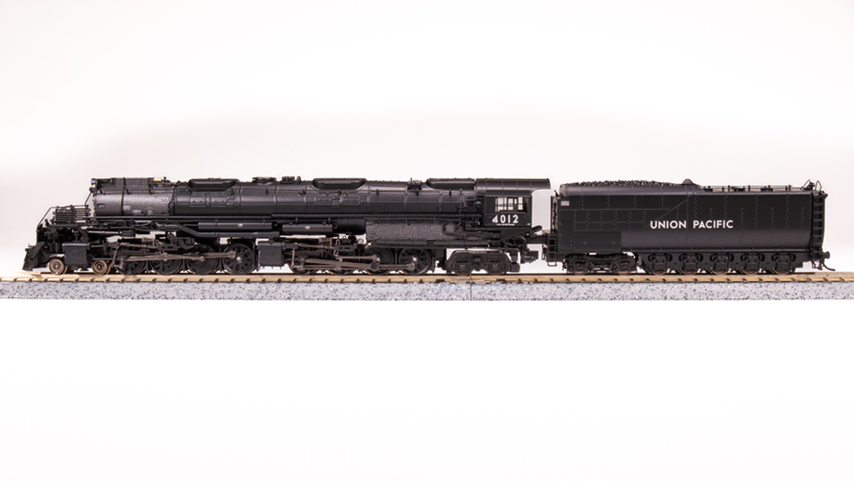 Broadway Limited N 4-8-8-4 Big Boy 25-C-100 Coal Tender - Sound & DCC - Paragon4 -- Union Pacific #4012 (1941 As-Delivered, Aftercooler; black, Graphite) - BLI7231