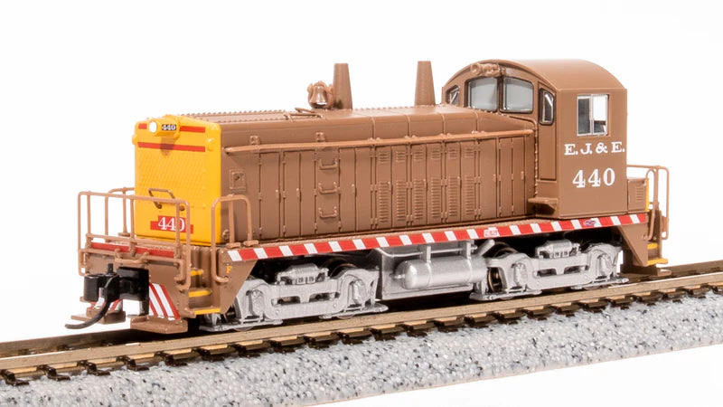 N, EMD NW2, EJ&E 440, Brown & Yellow, Paragon4