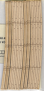 Blair Line HO Wd Grade Crossing, 18" Rad(2 - BLS126