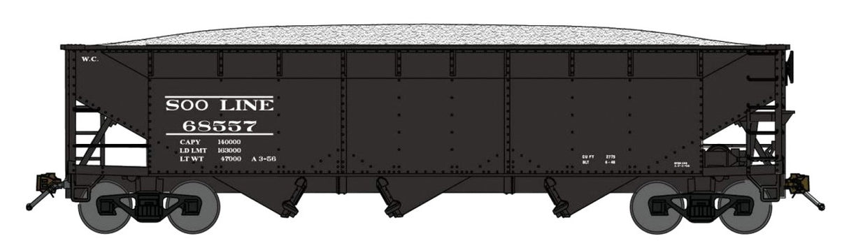 N Soo Line black - #SOO LINE 68503
