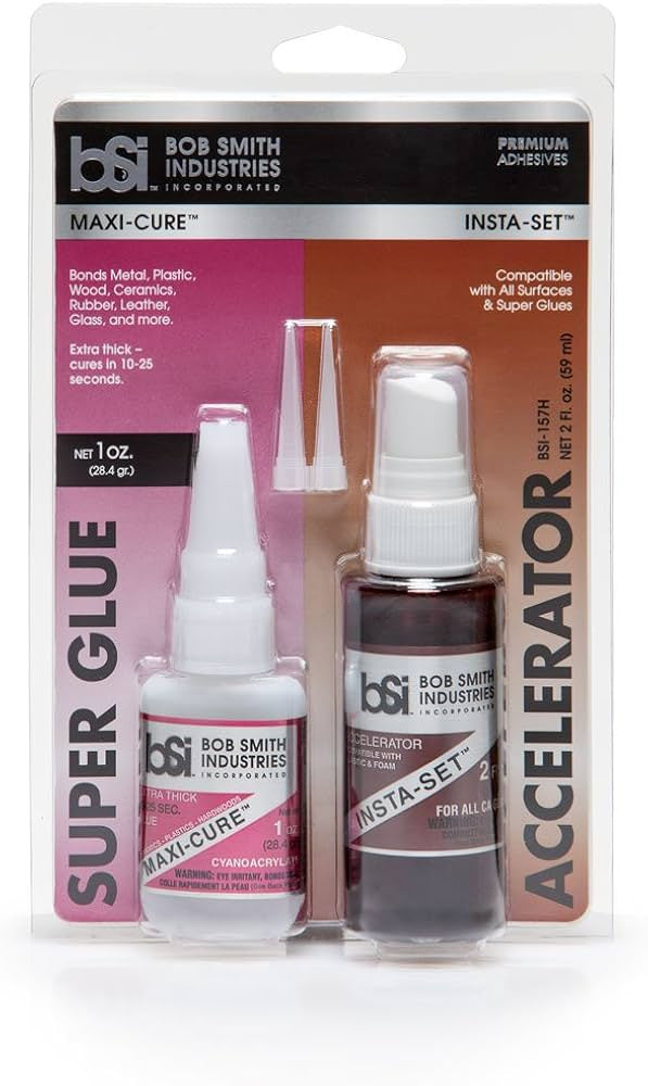 Bob Smith Industries 157H Maxi Cure/Insta-Set Combo Pack - BOB157H