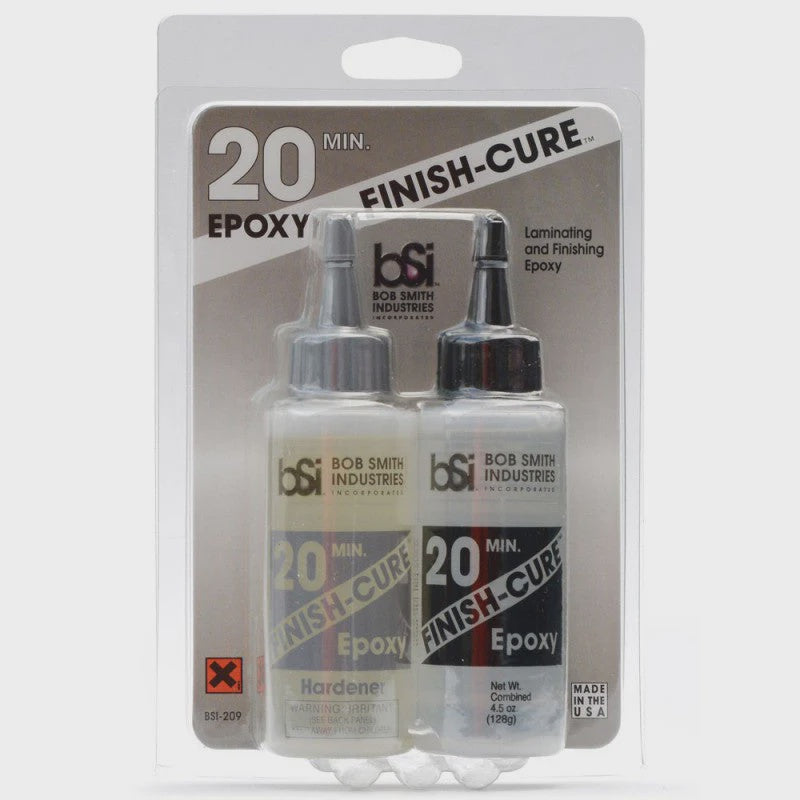 Bob Smith Industries Finish-Cure 20 Minute Epoxy 4.5 oz.