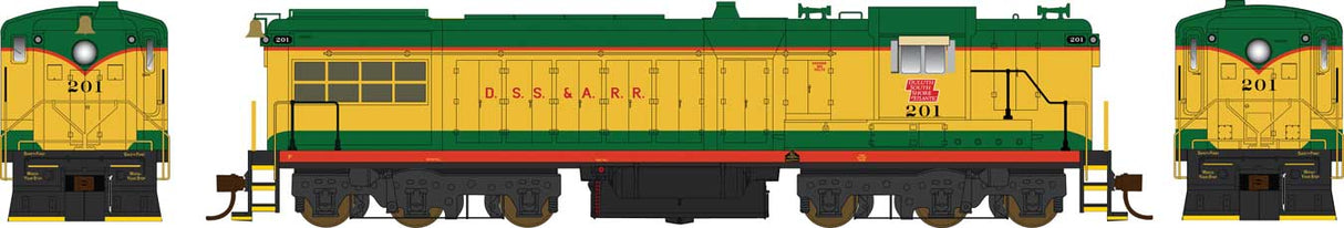 HO,DRS-6-6-1500 DSSA Loco #201