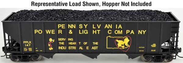 Bowser Coal Load 2-Pack -- Fits 100-Ton Hoppers