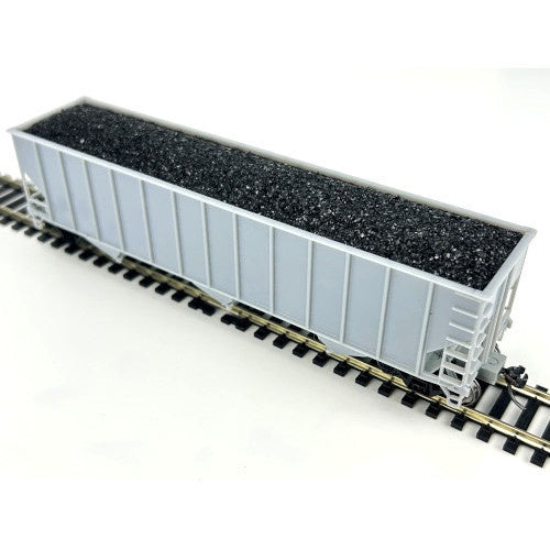 English's Model Railroad HO Real Coal Load 2-Pack -- Fits Walthers Gold Line 50' 100-Ton 3-Bay Hopper