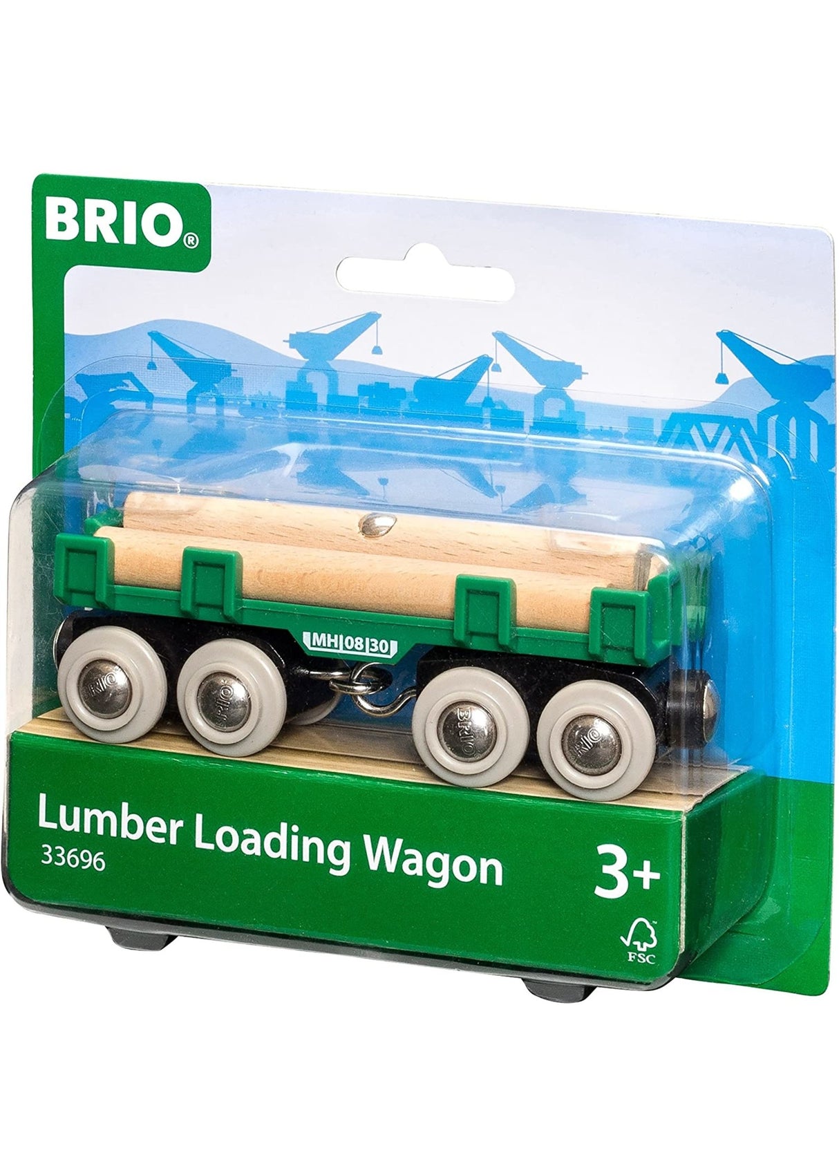 Brio Lumber Loading Wagon