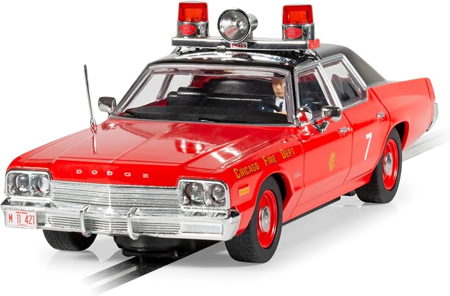 Scalextric C4408 Dodge Monaco - Chicago Fire Department