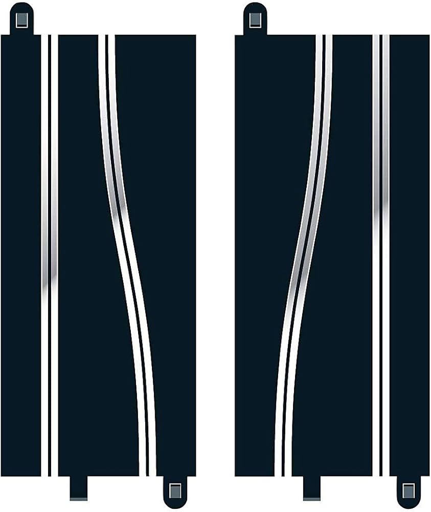 Scalextric Track, Straight, Side Swipe (G/H) - C8246