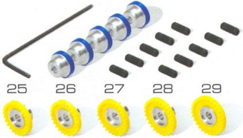 Scalextric Common, Gears, Contrate, 5pk - C8404