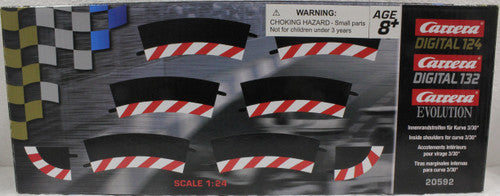 Carrera 20592 Inside Shoulder Curve 3/30° (6) - CAR20592