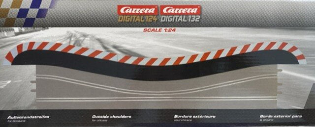 Carrera 1:32/1:24 Shoulders for Chicane (3) - CAR20604