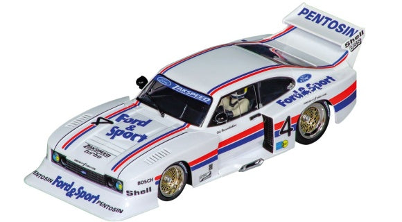 Carrera 1:24 Digital Slot Car - Ford Capri Zakspeed Turbo "Lili Reisenbichler, No.4" #23996