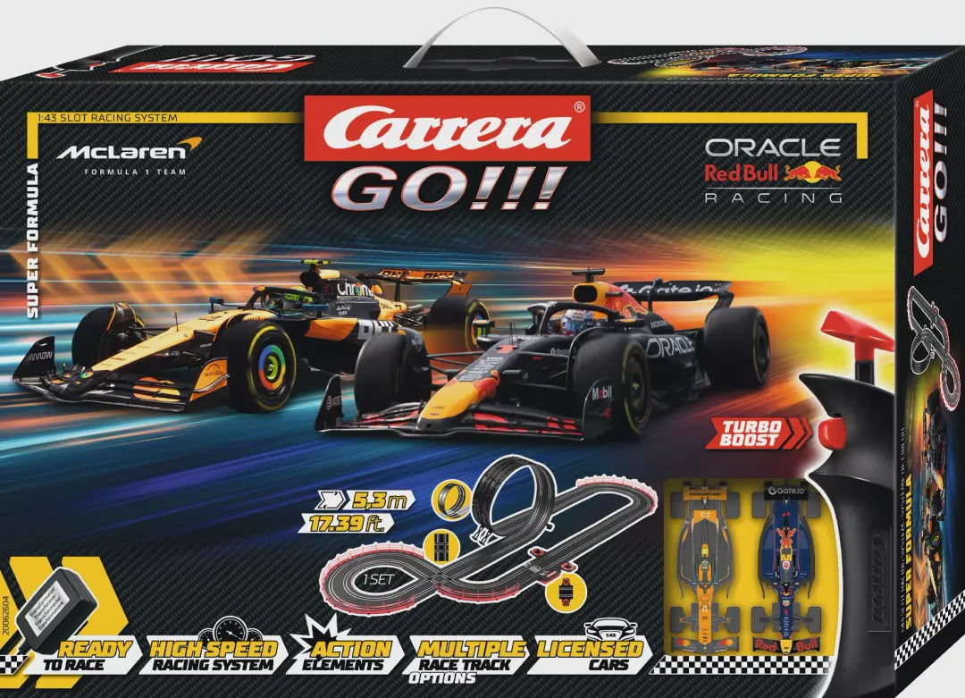 Carrera 62604 1:43 GO!!! Super Formula Slot Car Set