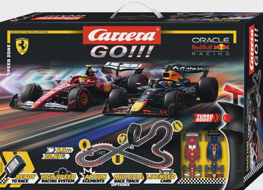 Carrera Go!!! 1:43 Speed Zone Slot Car Set #62605