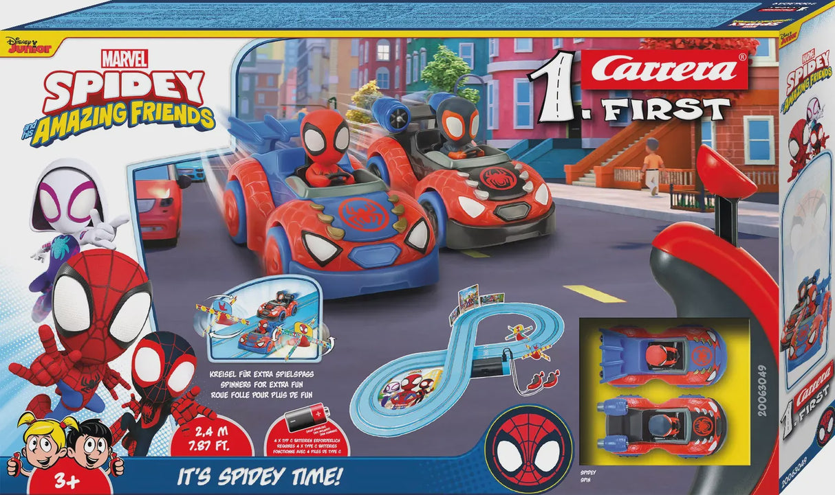 Carrera 63049 Spidey - It's Spidey Time! Slot Car Set