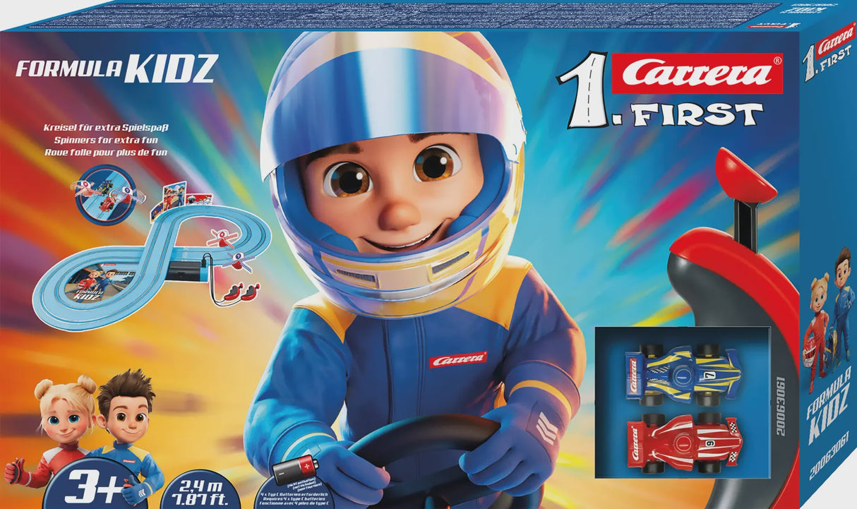 Carrera 63061 First Formula Kids Slot Car Set