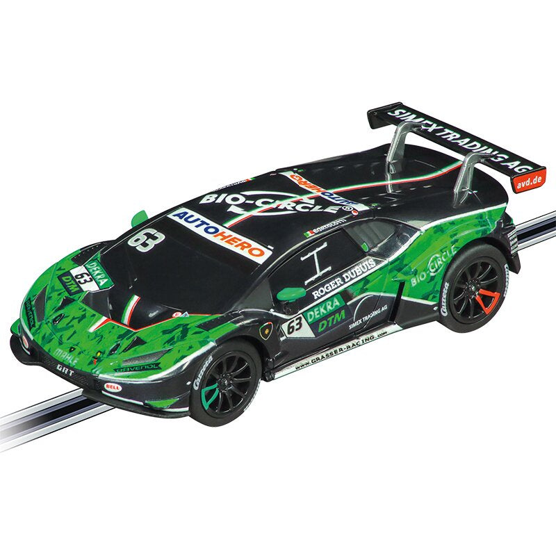 Carrera GO!!! 1:43 Slot Car - Lamborghini Huracán "Mirko Bortolotti, No.63" - CAR64228