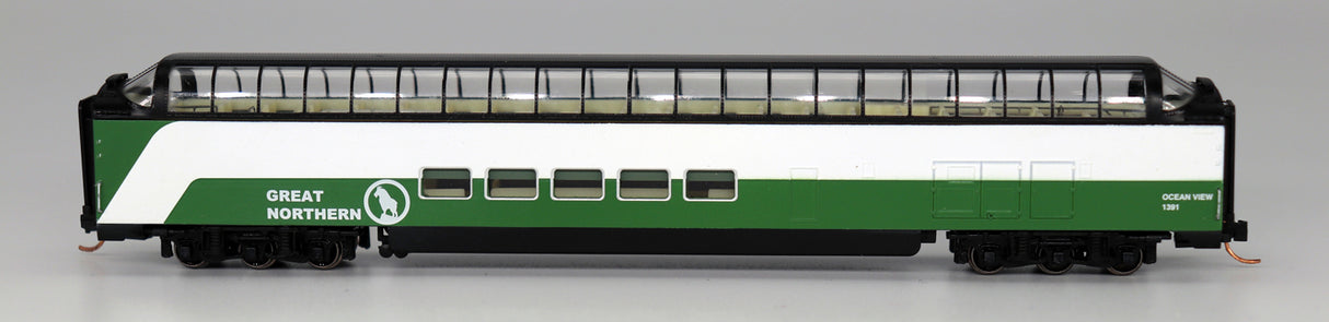 Carrera N SUPERDOME PASSENGER CAR - GN CASCADE GREEN - CCS7105