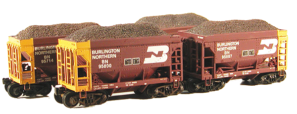 Chooch HO Taconite Load: WKW Ore Cars - CHO7213