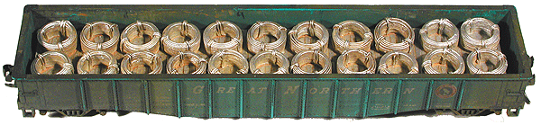 Chooch HO Cast Resin Freight Car Load -- Wire Coil for Gondola (car sold separately)