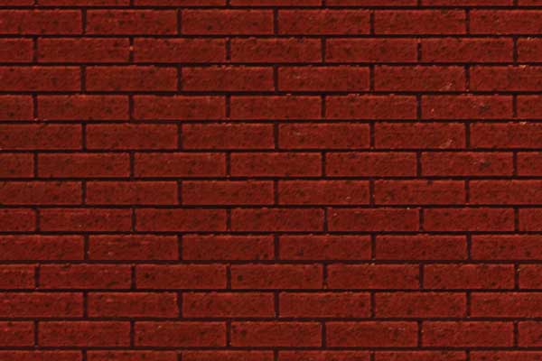Chooch Flexible Dark Red Brick Pavers Sheet pkg(2) -- Medium for HO Scale: 3-3/4 x 12" 9.5 x 30.5cm - CHO8669
