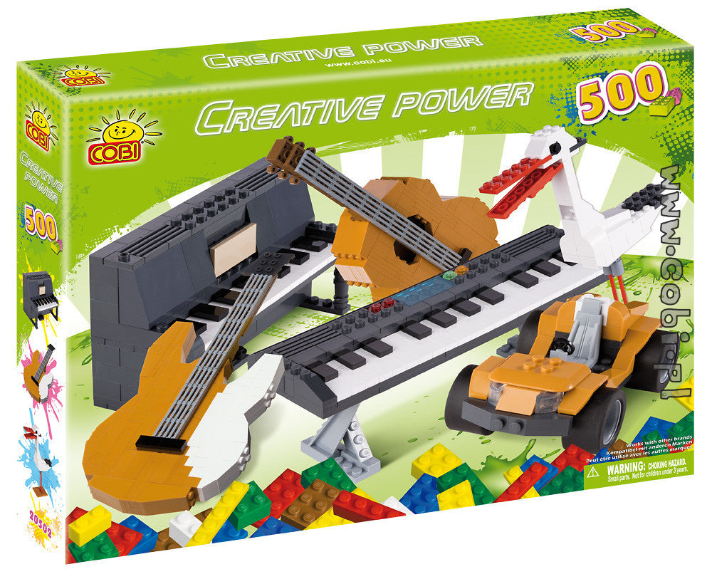 Cobi CREATIVE POWER 500 PCS - COB20502