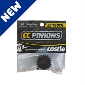 Castle Creations CC PINION 22T-MOD 1 8MM BORE - CSE010006527