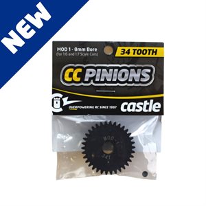 Castle Creations CC PINION 34T-MOD 1 8MM BORE - CSE010006533