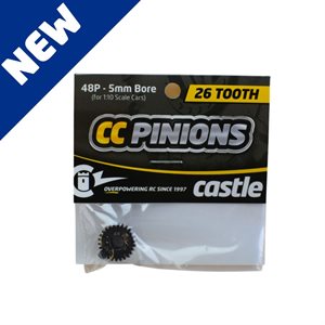 Castle Creations CC PINION 26T-48 PITCH 5MM BORE - CSE010006545