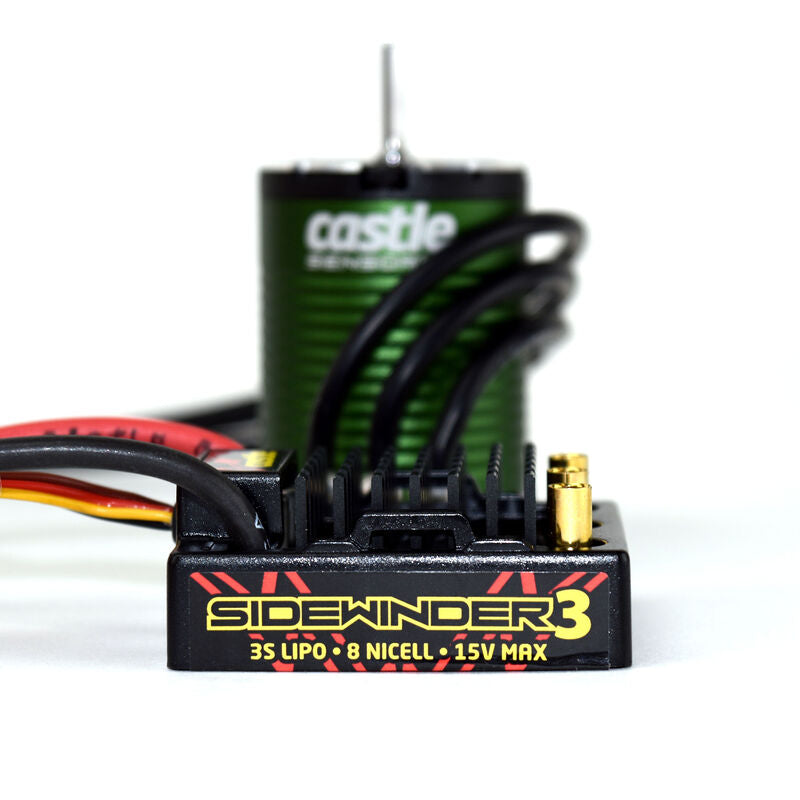 Castle Creations SV3 Waterproof ESC 1406-5700 Sensored 010011506 - CSE010011506