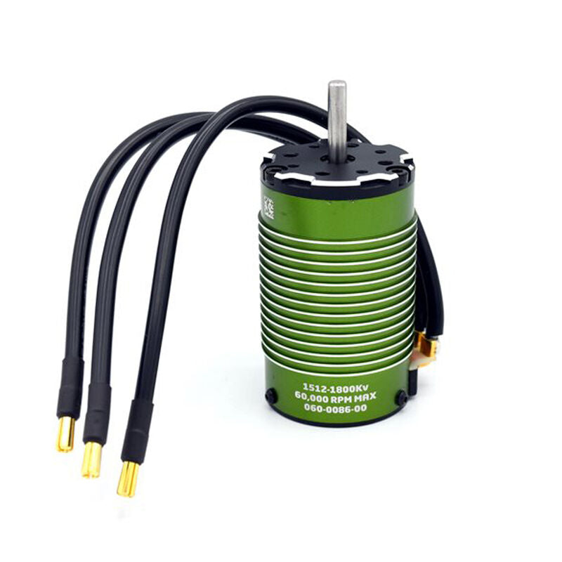 Castle Creations MOTOR, 4-POLE SENSORED BRUSHLESS,1512-1800KV,12AWG - CSE060008600