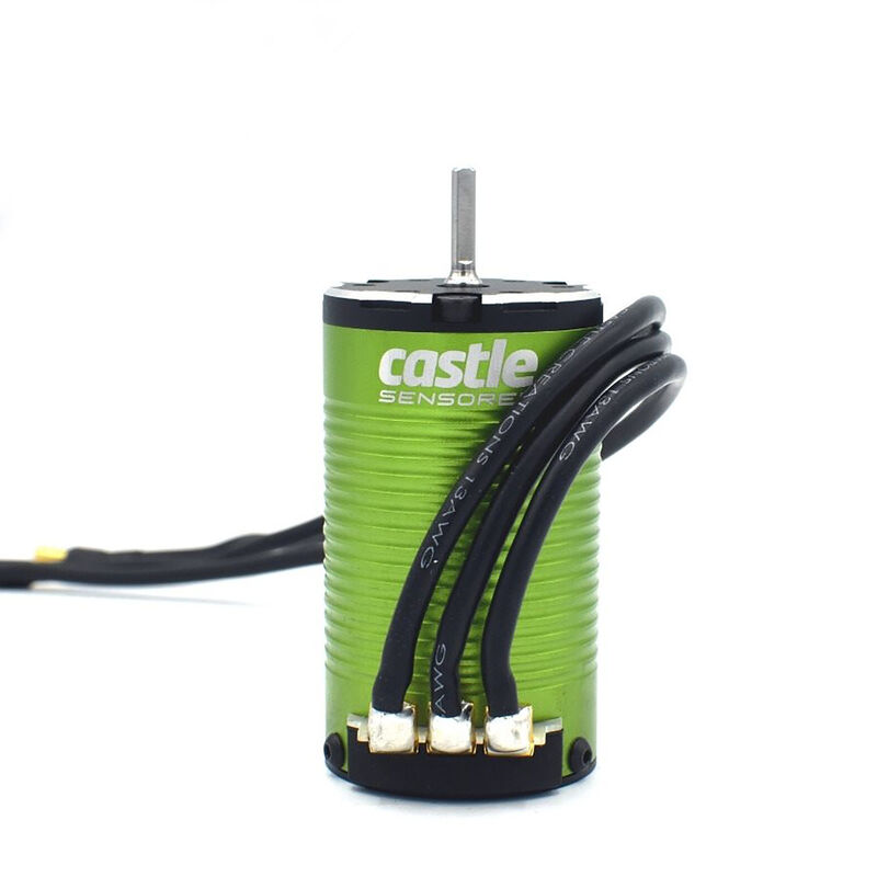 Castle Creations MOTOR, 4-POLE SENSORED BRUSHLESS 1412-2100KV 5MM - CSE060009500